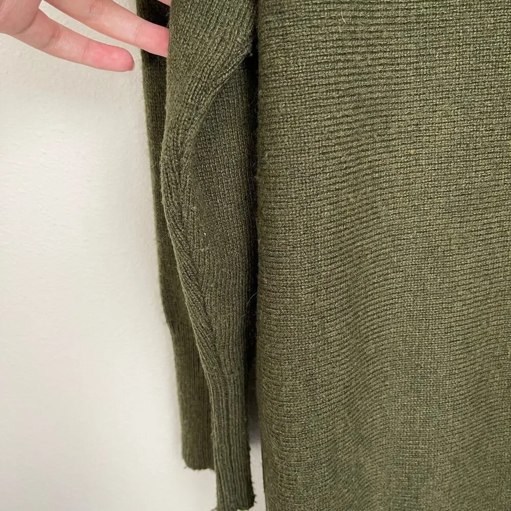 J. Crew Green Bow Wool Sweater (Size M)